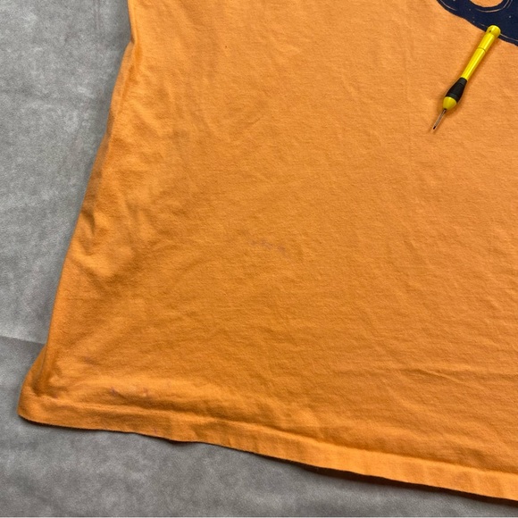 Polo Ralph Lauren PRL T-Shirt Men's Size XL Orange Big Logo Anchor Graphic Print - Picture 10 of 15